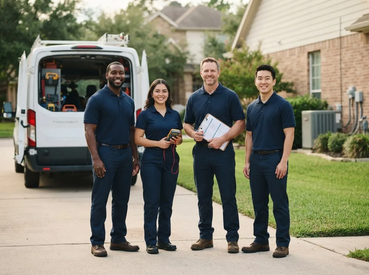 Certified HVAC technician near Burton, TX